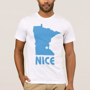 Camiseta Minnesota Niza American Apparel divertido cupo T