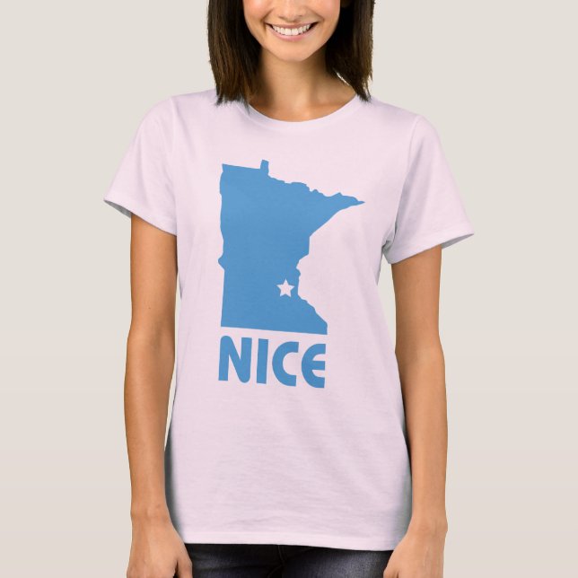 Camiseta Minnesota Niza divertidas Damas Organic T (Anverso)