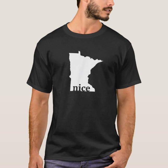 Camiseta Minnesota Niza Orgullo del Estado Divertido al air (Anverso)