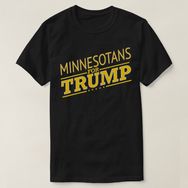 Camiseta Minnesota Para La Segunda Elección Presidencial Tr (Diseño del anverso)