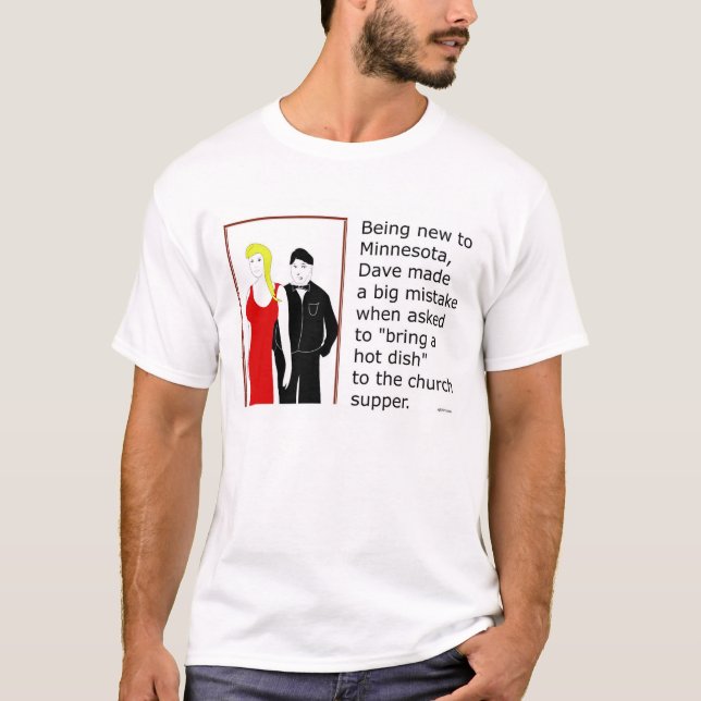 Camiseta Minnesota "plato caliente" (Anverso)
