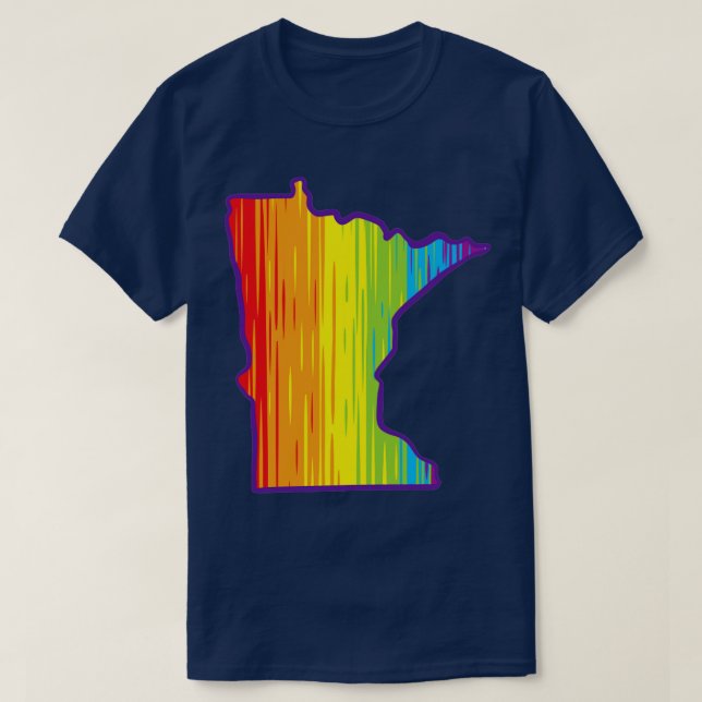 Camiseta Minnesota Pride  (Diseño del anverso)