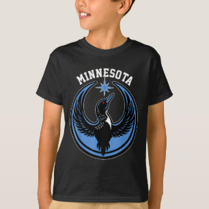 Camiseta Minnesota Rebel Loon Nuevo Diseño Mn
