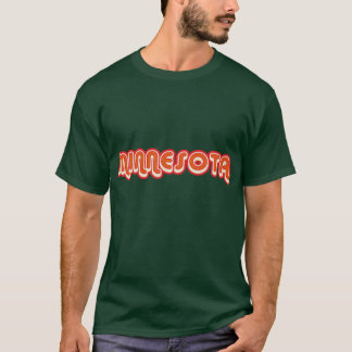 Camiseta Minnesota retro diseño vintage de los años 70 con