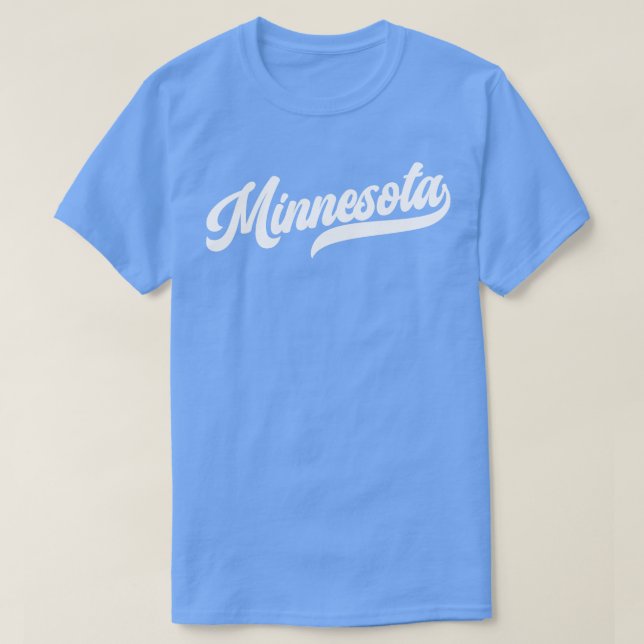 Camiseta Minnesota Retro Minnesota Timberwolves (Diseño del anverso)