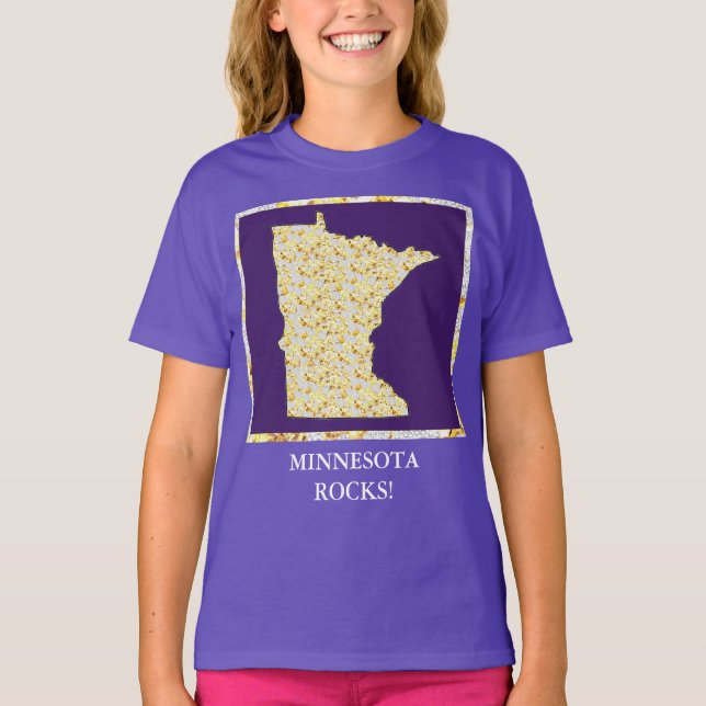 CAMISETA MINNESOTA ROCKS (Anverso)