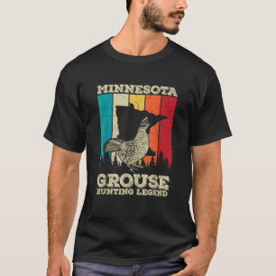 Camiseta Minnesota Ruffed Grouse cita para una malhumorada