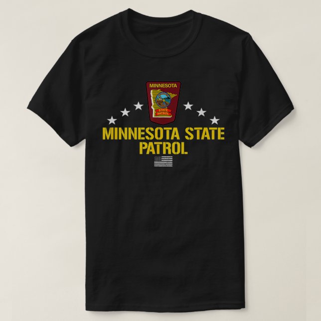 Camiseta Minnesota State Patrol  (Diseño del anverso)