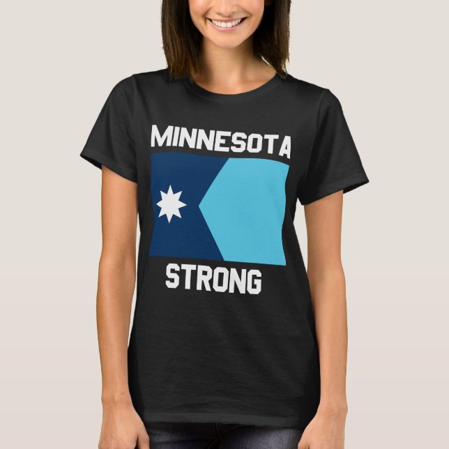 Camiseta Minnesota Strong Women's Basic T-Shirt (Anverso)