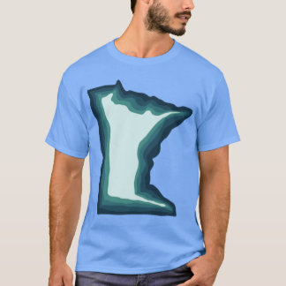 Camiseta Minnesota Verde azulada verde azul