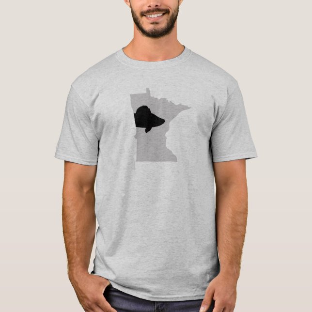 Camiseta Minnesota Walleye Silhouette (Anverso)
