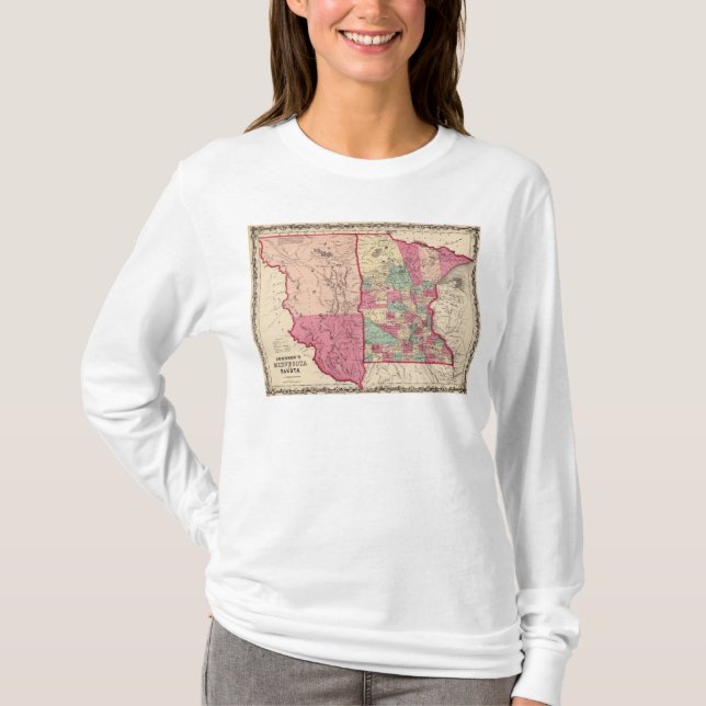 Camiseta Minnesota y Dakota (Anverso)