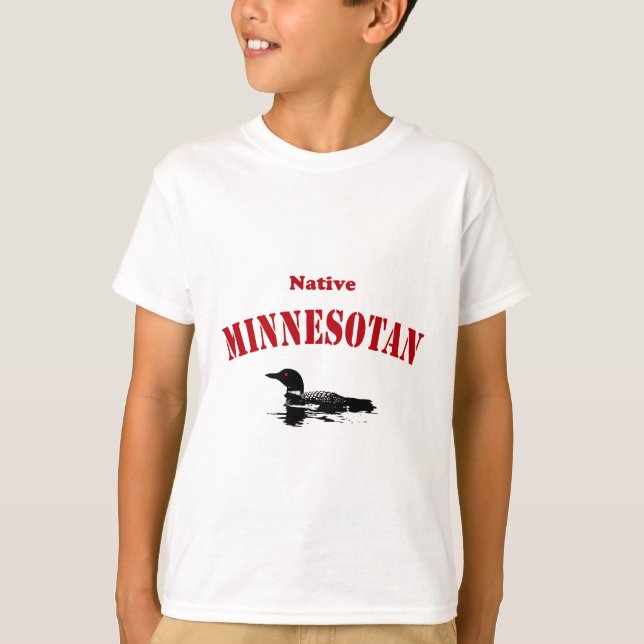 Camiseta Minnesotan nativo (Anverso)