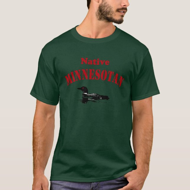 Camiseta Minnesotan nativo (Anverso)