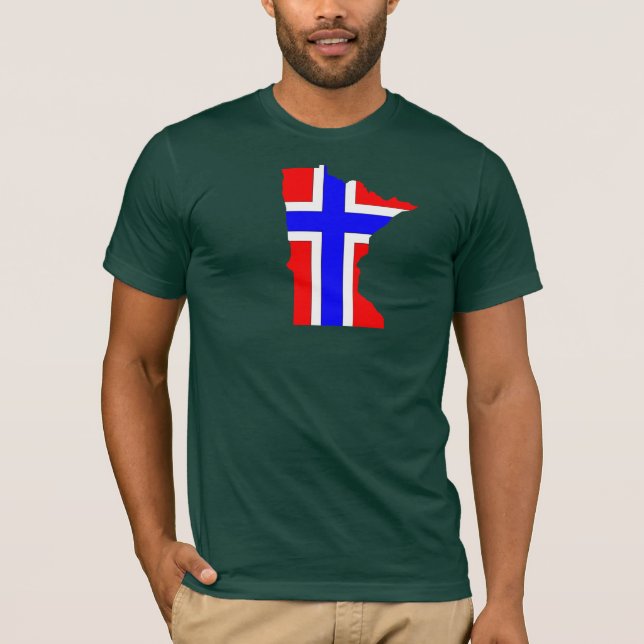 Camiseta Minnesotan noruego (Anverso)