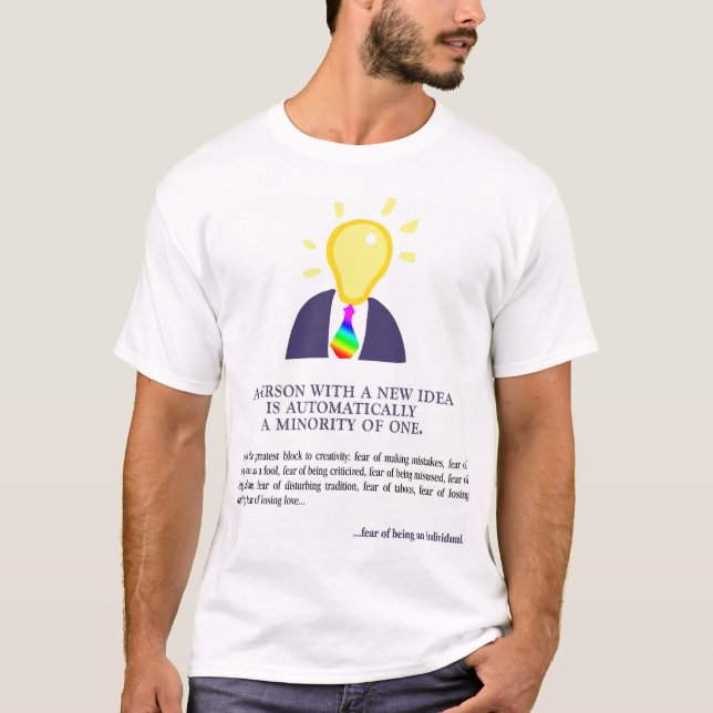 Camiseta Minoría de una (Anverso)