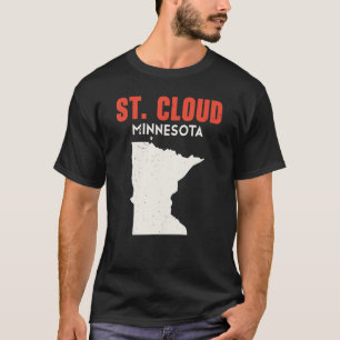 Camiseta Minorías de viaje de St Cloud Minnesota USA State 