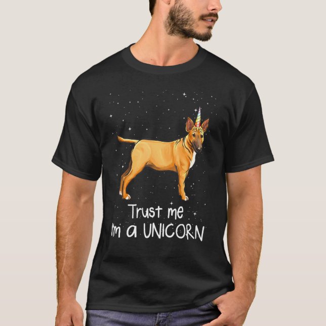 Camiseta Minoritario 'Bull Terrier' Confía En Mí Un Perro D (Anverso)