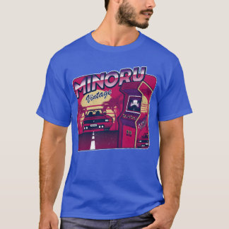 Camiseta Minoru Personalizado Jugador Vintage 80s 90s