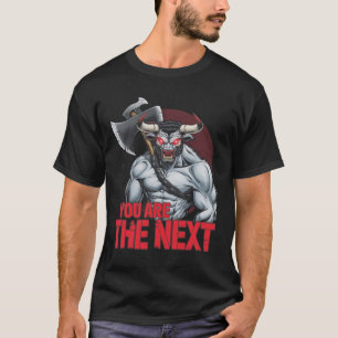 Camiseta Minotauro de halloween - Tú eres el siguiente