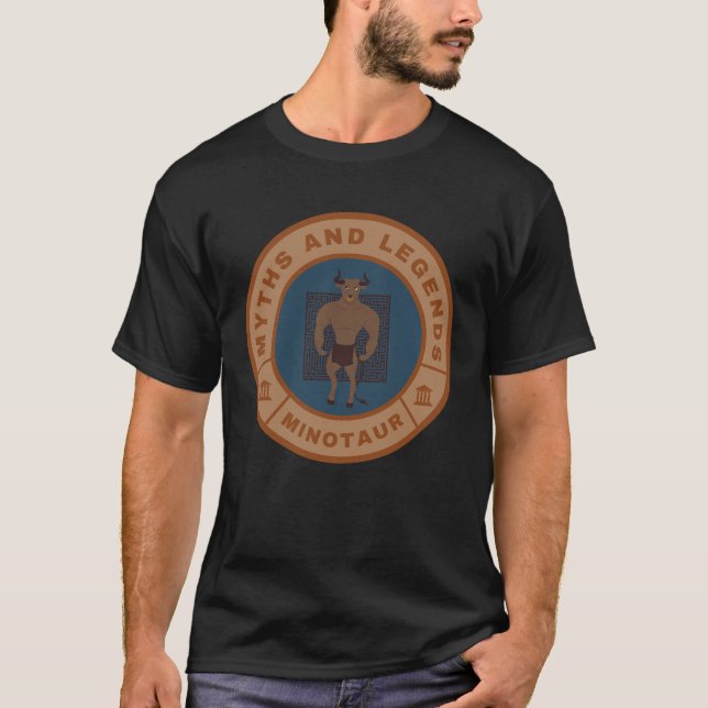 Camiseta Minotauro de mitos y leyendas (Anverso)