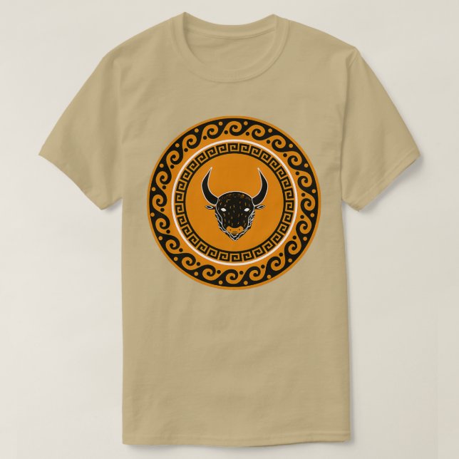 Camiseta Minotauro Head (Diseño del anverso)