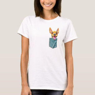 Camiseta Minpin en pinscher miniatura de bolsillo min pin c
