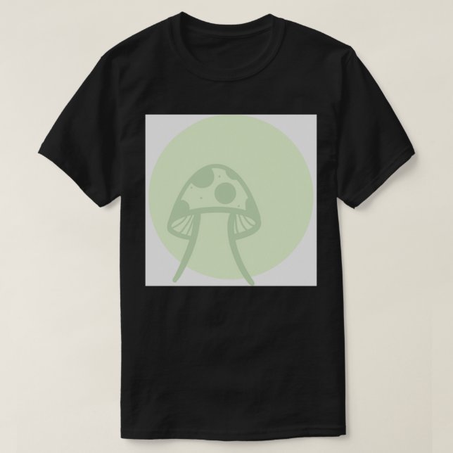 Camiseta Mint Mushroom (Diseño del anverso)