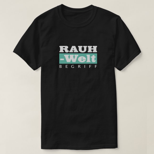Camiseta Minty Mint RWB Rauh Welt Begriff Logo Clas de cami (Diseño del anverso)