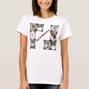 Camiseta minúscula de Pomeranian de los bebés