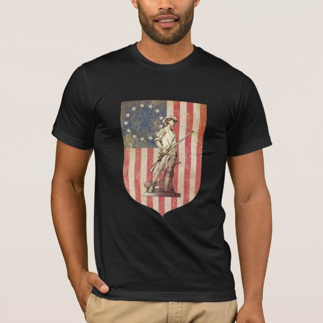 Camiseta Minuteman de la concordia (Anverso)