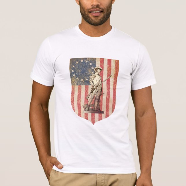 Camiseta Minuteman de la concordia (Anverso)