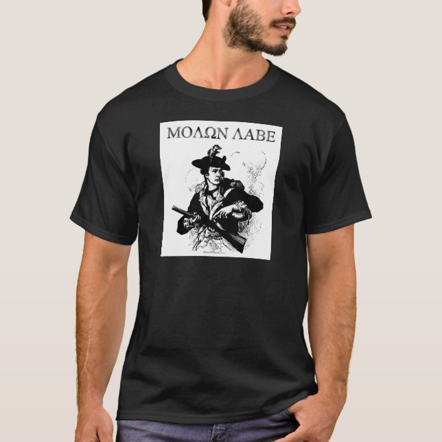 Camiseta Minuteman de Molon Labe (Anverso)