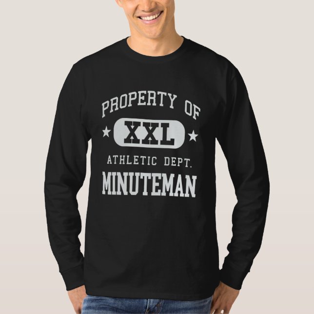 Camiseta Minuteman XXL Athletic School Property (Anverso)