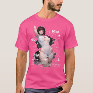 Camiseta Mio Misumi - Tsuki Ga Michibiku Sekai Douchuui Ecc