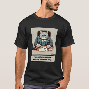 Camiseta Mios maliciosos: El ingenioso gato político