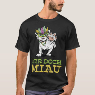 Camiseta Mir Doch Miau no sé cómo no me importa el gato Mar