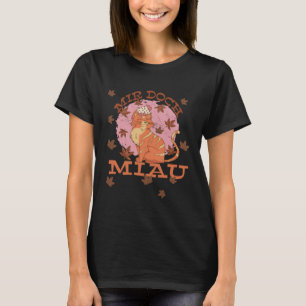 Camiseta Mir Doch Miau no sé cómo no me importa el otoño