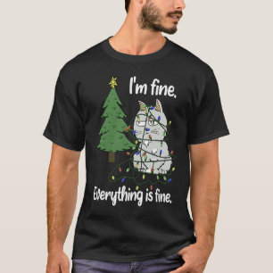 Camiseta Mir Geht Es Gut Tanglage Cat En Navidades Hadas Li
