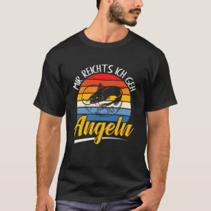 Camiseta Mir reichts ich geh Fishing Leisure Clothi al aire