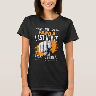 Camiseta Mira a la última familia de papá, padre gracioso d