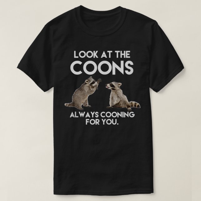 Camiseta Mira A Los Coons (Diseño del anverso)