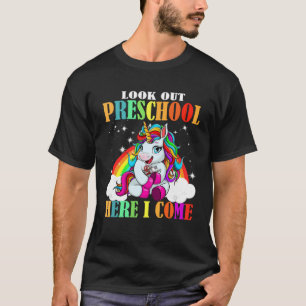 Camiseta Mira antes de K aquí vengo bello unicornio y R