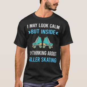 Camiseta Mira Calm Patinaje Sobre Ruedas Patinar Patinador