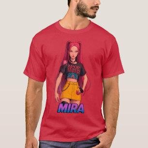 Camiseta Mira Cazadoras de Demonios Kpop chica