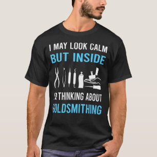 Camiseta Mira con calma orfebrería orfebre