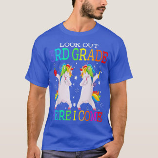 Camiseta Mira El 3er Grado Aquí Vengo Dabbing Unicorn
