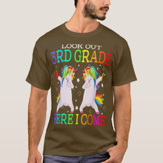 Camiseta Mira El 3er Grado Aquí Vengo Dabbing Unicorn