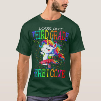 Camiseta Mira El Tercer Grado Aquí Volví Unicorn A S
