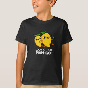 Camiseta Mira ese divertido bollo de fruta oscuro de Man-go